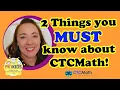 2 Things You MUST Know About CTCMath Watch this first if you want to use it for homeschool
