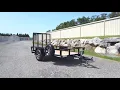 NEW 2020 CAM Superline 6x10 Utility Trailer w Aluminum Wheels