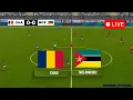 🔴 LIVE: Chad vs Mozambique | International Friendly 2025 | PES 21 Match Simulation