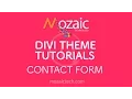Divi 3 0 Visual Builder Tutorial - How to use the Contact Form Module