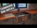 DIY Farmhouse Sink Install - Undermount