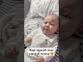 Bayi ngoceh panggil mama 😍😘 #bayi #bayilucu