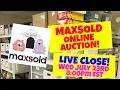 Live MAXSOLD Auction Close