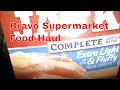 Bravo Supermarket Food Haul By