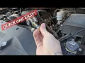 Quick Way To Replace Coolant Temperature Sensor In Chevy Silverado 5 3 2007-2013