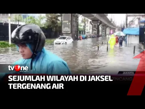 Hujan Deras Disertai Angin Kencang, Sejumlah Pohon Tumbang di Jakarta Selatan