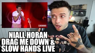 Download Niall Horan - Drag Me Down \u0026 Slow Hands LIVE Reaction MP3