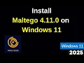 Install Maltego 4 11 0 on Windows 11 - Complete Step-by-Step Guide
