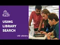Using Library Search