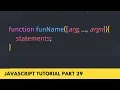 What is a Function Understand in Brief - JavaScript Tutorial Part