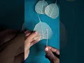 How To Make Skeleton Leave Colourful Skeleton Leaves