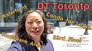 Virtual Tour Downtown Toronto Ice Condo for lease waterfront neighbourhood Scotiabank Arena