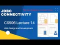 cs506 lecture 14 java data base connectivity jdbc