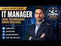 How to Become an IT Manager Salary Skills Career Path Job Outlook