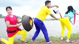 Panipuri Pagli Dangerous Bow 😂 Special Comedy Video 2026 😂 Funny Video Episode 398 By Busy Fun Ltd