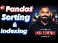 Sorting and Indexing using Pandas Explained in Hindi Ultimate Data Science Series