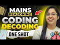 MAINS REASONING CODING DECODING for All Banking Exams CODING DECODING One Shot Smriti Sethi