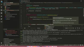Basic Authentication for WebAPI with Net Core using Visual Studio Code
