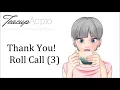 Thank You Roll Call 3 TeacupAudio Patreon Appreciation Tea Secret
