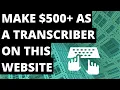 TranscribeMe Review - How much money can you make as a trascriber