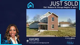 JUST SOLD 1541 Wallace St Chicago Heights IL 60411