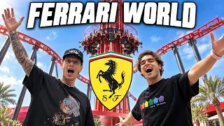 LA MONTAGNA RUSSA PIÙ VELOCE DEL MONDO‼️ Ferrari world di Abu Dhabi