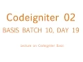 Codeigniter Bangla tutorial Part 02