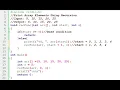 Code for love-29 Print elements of array using recursion in c with proper description