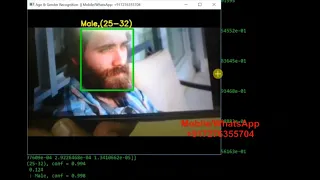 Real Time Age Gender Recognition Using Camera Python Project Code