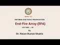 Antenna and Wave Propagation End-Fire Array EFA AKTU Digital Education