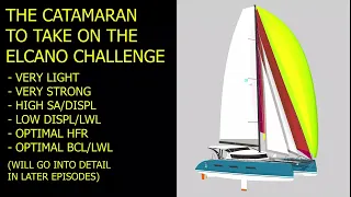 Big news. A first glimpse of the catamaran to take on the Elcano Challenge