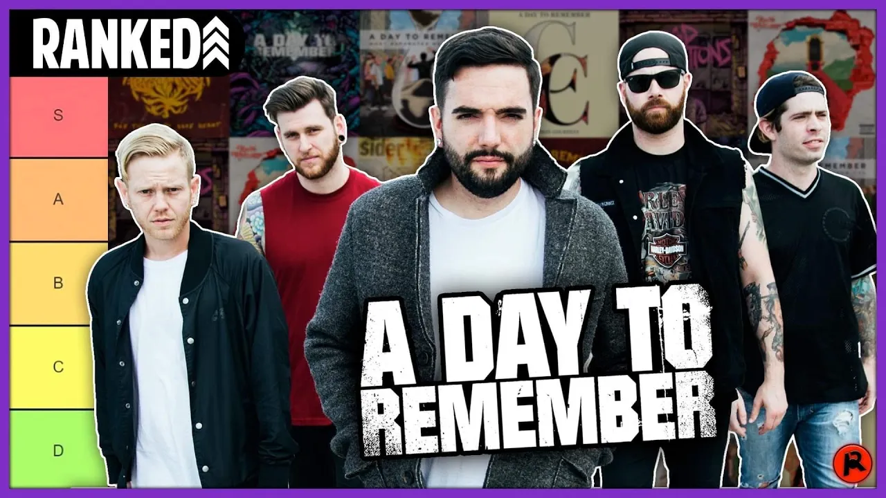 Every A DAY TO REMEMBER Album Ranked Worst to Best