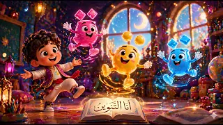 كليب أنا التنوين   أغنية التنوين تن تن للأطفال   قناة كرومبا التعليمية دندنها