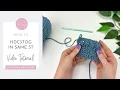 How to c3tog in the Same Stitch Half Double Crochet Three Together in the Same St Tutorial