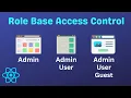 Implementing Role-Based Access Control in React 18 with React Router v6 A Step-by-Step Guide