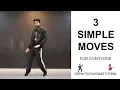How to Dance Basic Dance Steps for beginners 3 Simple Moves Deepak Tulsyan Part 9