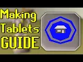 How to make tablets ironman guide