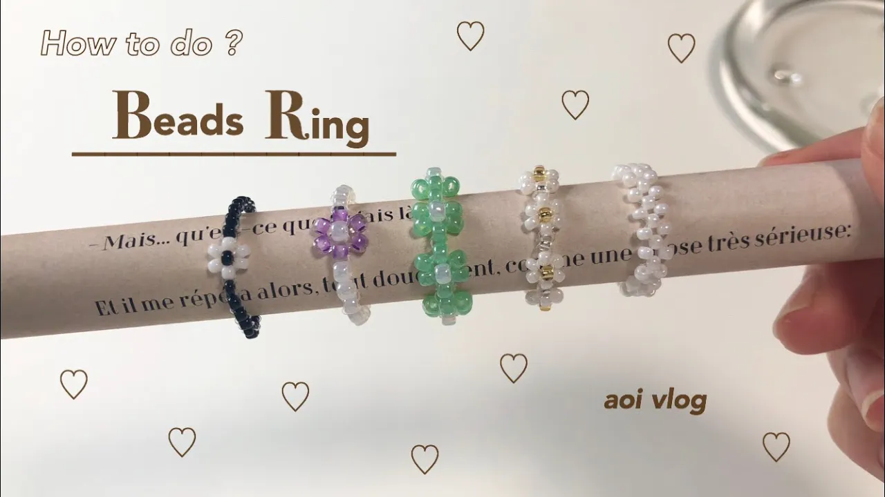 Beads Bracelet & Ring 💍🌷
