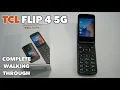 TCL Flip 4 5G Unboxing Complete Walking through for metro by t-mobile