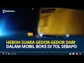 Lagu Heboh Suara Jeritan dan Gedor-gedor dari dalam Mobil Boks di Tol Sebapo Jambi, Perekam Curiga
