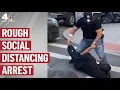 NYPD Under Fire After Rough Social Distancing Arrests NBC New York Coronavirus Coverage