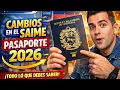 Changes to the SAIME Venezuelan passport 2026 Everything you need to know