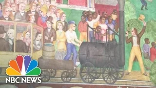 Controversial Mural At University Of Kentucky Uncovered NBC News