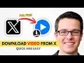 Download s from X Twitter FREE 2026