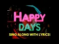 Download Lagu Happy Days theme song - lyrics on screen
