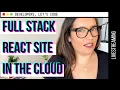 HOW TO HOST A DYNAMIC REACT SITE IN THE CLOUD using AWS Amplify Cognito AppSync and Comprehend