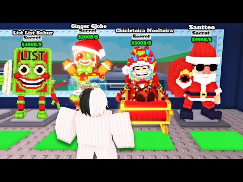 Video Thumbnail: Conseguí los NUEVOS BRAINROTS SUPREMOS de NAVIDAD +500T en Steal a Brainrot (roba un brainrot)