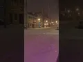 Time-lapse of blizzard conditions in Milwaukee