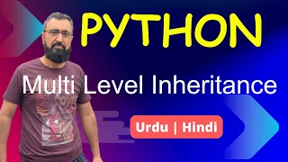 Multi Level Inheritance in Python Python in Hindi Urdu Ali Code