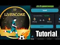 LiveScore how to use how to use LiveScore